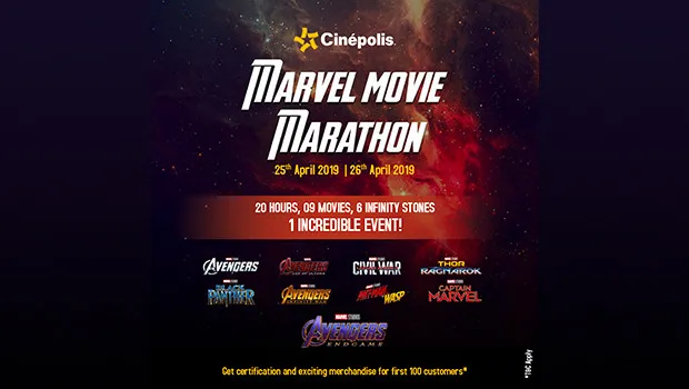 To promote ‘Avengers Endgame’, Cinepolis to host India’s first movie marathon screening of popular Marvel films