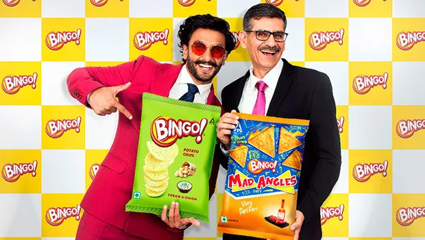 Ranveer Singh is the brand ambassador of Bingo!