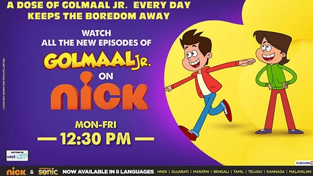 Viacom18 aims to scale Sonic’s position with new show Golmaal Jr.