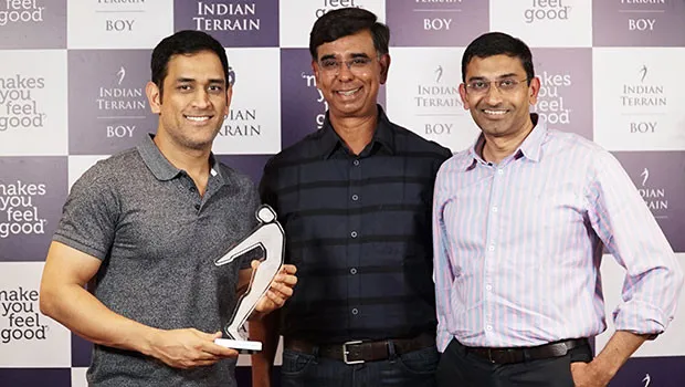 Mahendra Singh Dhoni is the new face of Indian Terrain