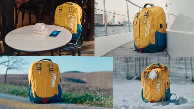 Safari Bag's journey used as a metaphor of one’s experiences during travel in new spot