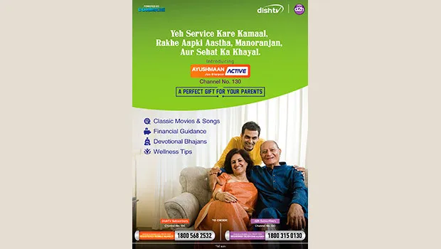 Dish TV introduces ‘Ayushmaan Active’ service for senior citizens 