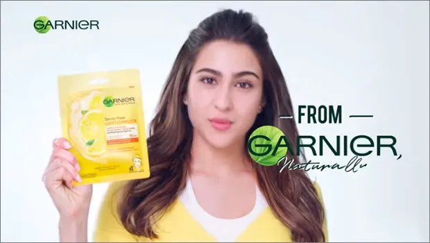 Sara Ali Khan is new face for Garnier Skin Naturals Serum Sheet Masks