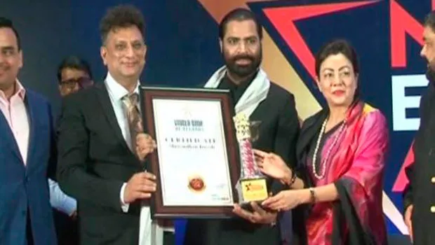 ABP News Network’s Shrivardhan Trivedi recognized by World Book of Records