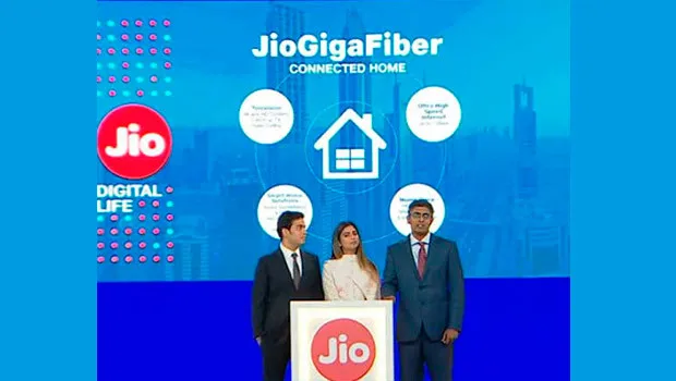 Reliance launches India’s first 100% all-fiber broadband service with Jio Fiber