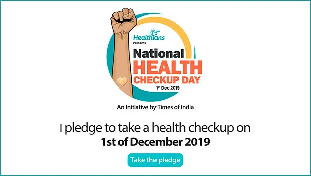 Times of India, Healthians partner to observe December 1 as National Health Checkup Day 