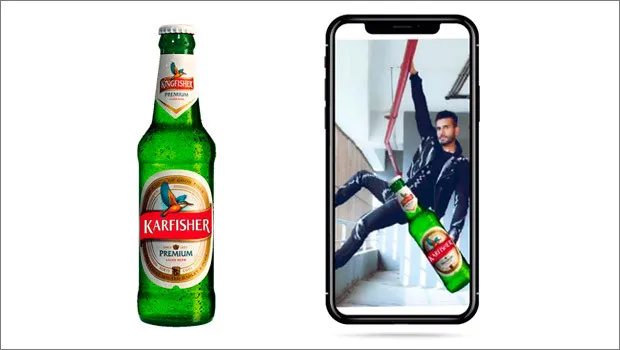 Consumers can romanticise with Kingfisher bottles using their names with GIFs on Instagram