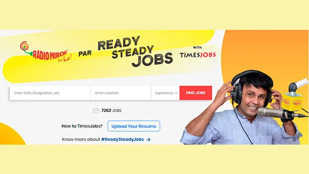 Radio Mirchi and TimesJobs launch ‘Ready Steady Jobs’