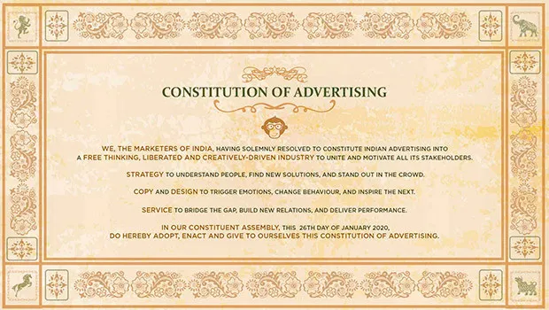 ‘The Constitution of Advertising’ from Chimp&z Inc