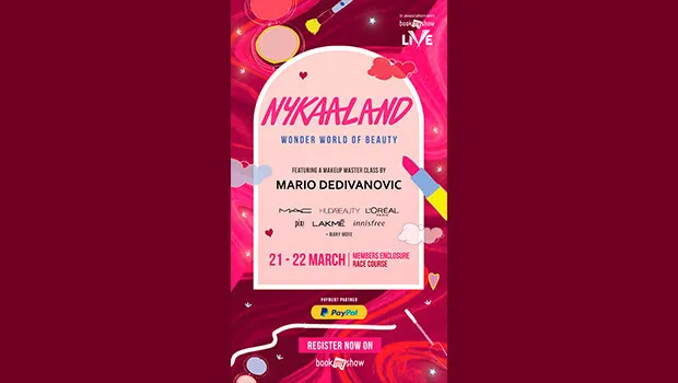 Nykaa, BookMyShow to launch beauty fest ‘Nykaaland’ in Mumbai on March 21-22