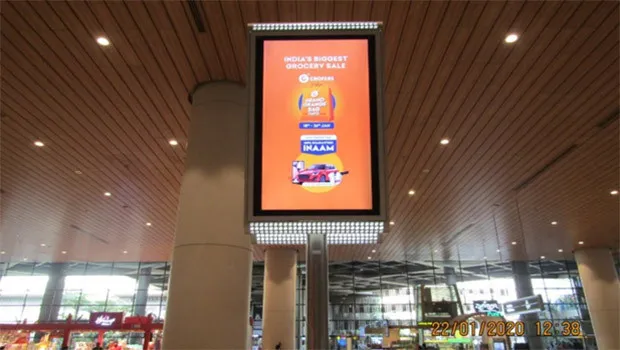 Mindshare, Xaxis, Lemma create DOOH campaign for Grofers at CSI Mumbai Airport