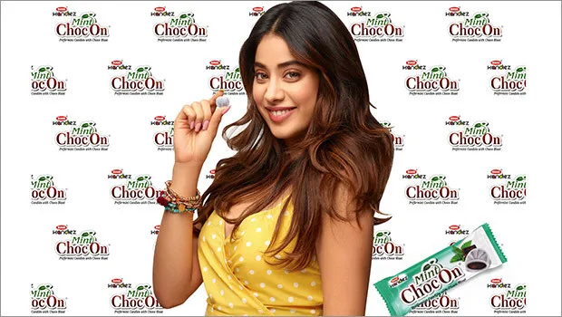 Mint ChocOn signs Janhvi Kapoor as face of the brand, launches campaign 