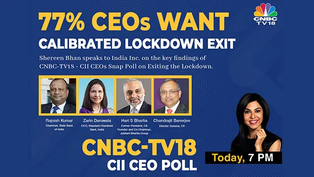 CNBC-TV18 and CII conduct a poll with 250 CEOs