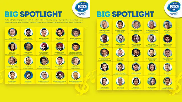 Big FM’s interactive show ‘Big Spotlight’ brings leaders across industries to inspire listeners during Covid 