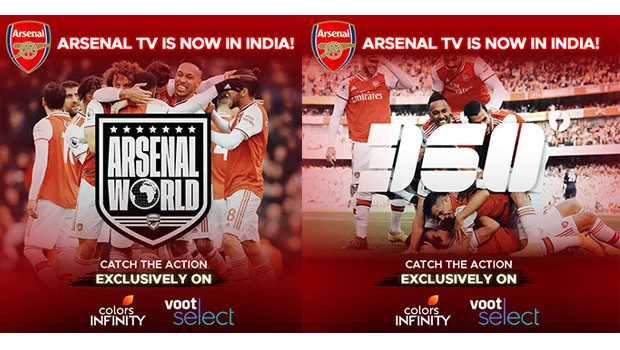 Voot Select and Colors Infinity to exclusively showcase Arsenal TV for football fans