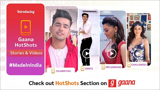 Gaana’s HotShots is a snappy tool to create and share short viral videos and stories