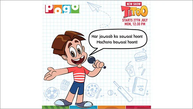 New animation comedy series ‘Titoo – Har Jawaab Ka Sawaal Hu’ on Pogo from July 27