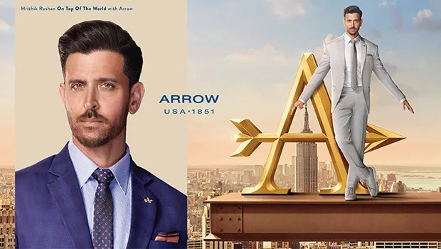 Arvind’s brand Arrow signs Hrithik Roshan as brand ambassador, unveils campaign