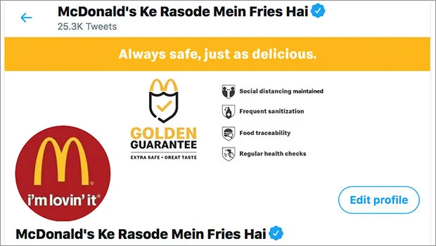 McDonald’s India answers #rasodemeinkauntha 
