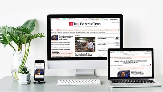 Online business news destination ‘The Economic Times’ gets more immersive and engaging