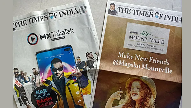 The Times of India delivers two newspapers on Saturday