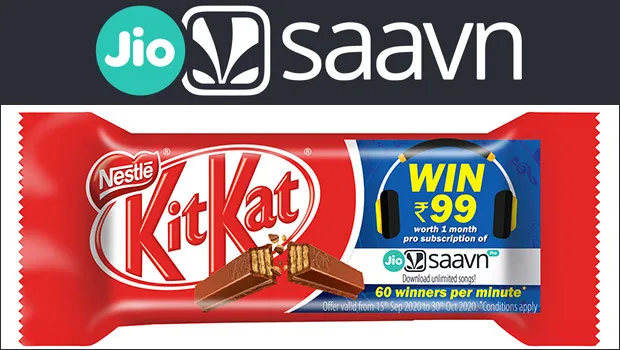 JioSaavn partners with Nestle KitKat for a multi-channel activation 