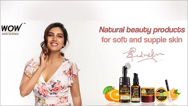 Wow Skin Science India signs Bhumi Pednekar as brand ambassador for Wow Skincare Line