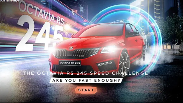 Škoda Auto India and PHD Media India collaborate with Twitter for an exciting gamified virtual speed challenge