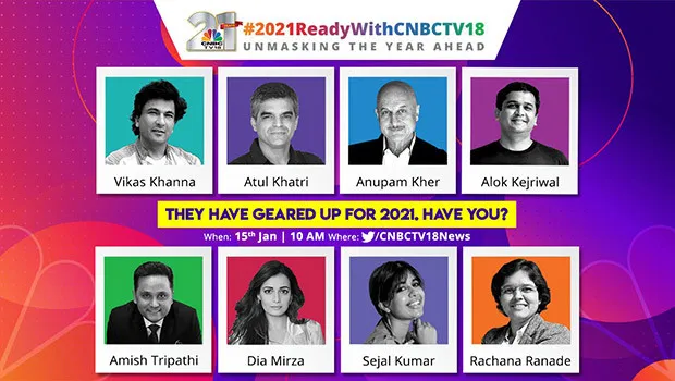 CNBC-TV18 hosts digital unconference #2021ReadyWithCNBCTV18 on Twitter