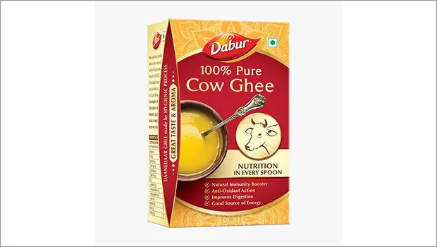 Dabur forays into ghee category with ‘Dabur 100% Pure Cow Ghee’