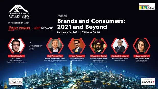 ISA, Free Press Journal and ABP Network organising a webinar, ‘Brands and Consumers: 2021 and Beyond’