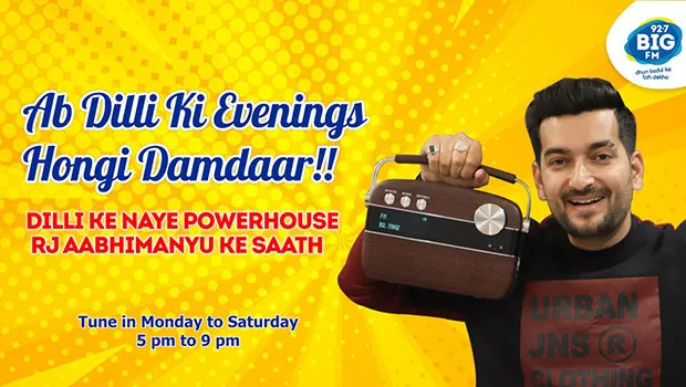 Big FM introduces RJ Aabhimanyu in Delhi as new host of ‘Damdaar Evenings’