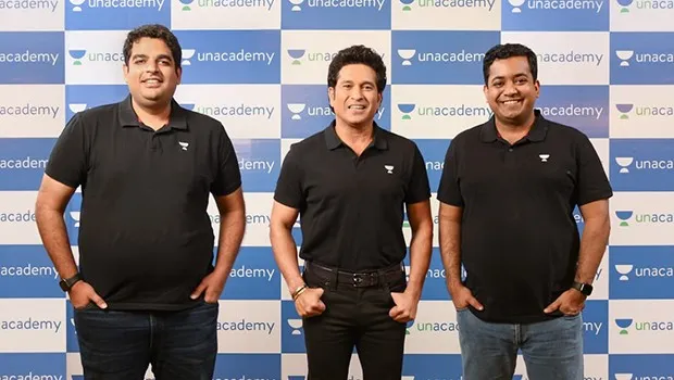 Unacademy inks strategic partnership with Sachin Tendulkar to provide holistic learning for Unacademy learners