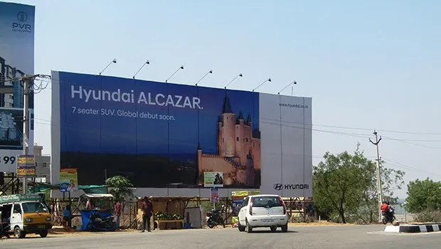 Hyundai Alcazar makes a global debut with the OOH campaign