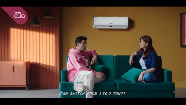 Karan Johar and Twinkle Khanna engage in witty banter for Tata CLiQ’s summer campaign