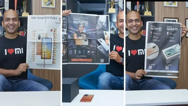 TOI executes ‘Glazed French Window’ innovation to create smartphone unboxing experience for Redmi Note 10 series 