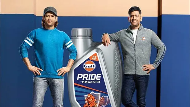 Gulf Oil’s #GulfDhonixDhoni campaign shows MS Dhoni in a conversation with his younger self