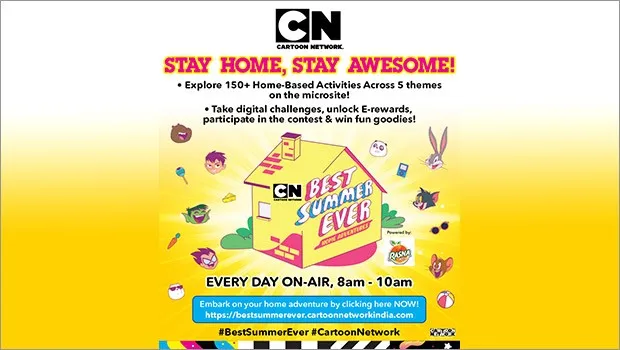 Cartoon Network launches ‘Best Summer Ever’ campaign with loads of home-based activities for kids 