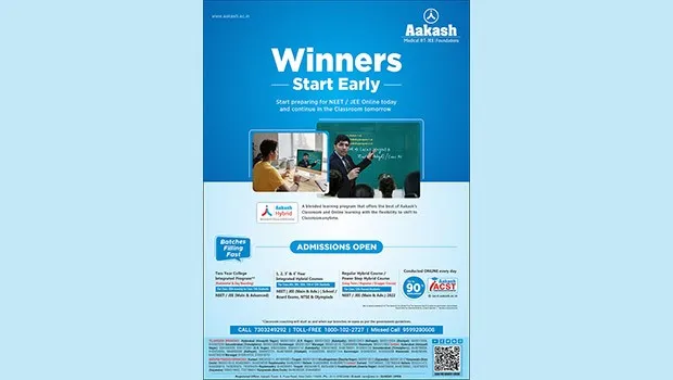 Aakash Educational Services launches national-level print campaign for its iACST scholarship programme
