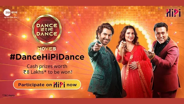 HiPi ties up with Zee Bangla’s Dance Bangla Dance, makes it more engaging for viewers, contestants