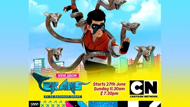 Cartoon Network bringing its first local sci-fi superhero CGI series, ‘Ekans - Ek Se Badhkar Snake’