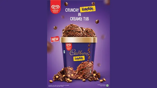 Mondelez and HUL launch the Kwality Wall’s Cadbury Crackle Tub in India