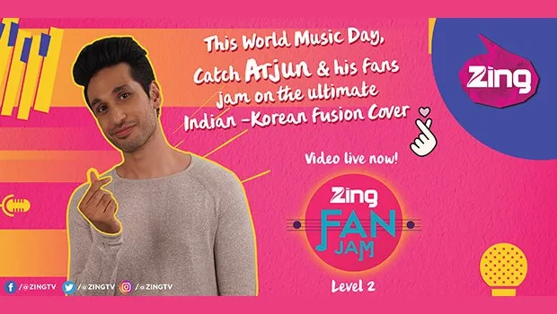 Zing brings in Arjun Kanungo for a special Indian-Korean music cover video for World Music Day