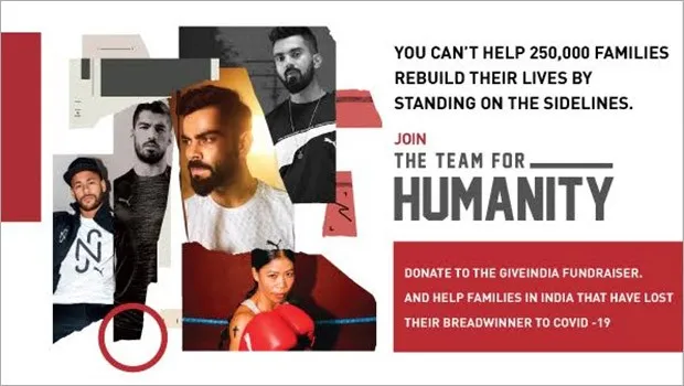 GiveIndia’s ‘Team for Humanity’ fundraiser to help low-income families who have lost an earning member to Covid-19