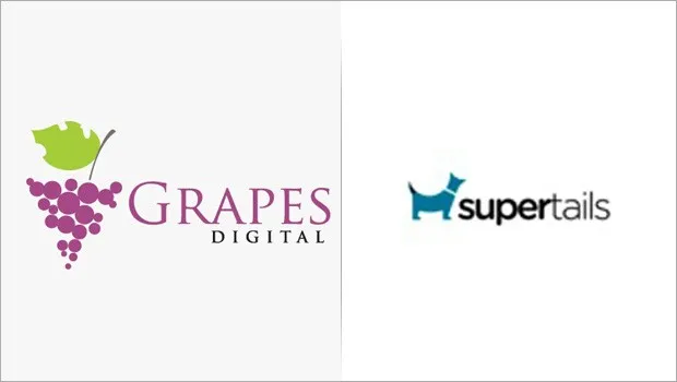 Grapes Digital bags digital AOR and communication mandate for pet care start-up Supertails.com