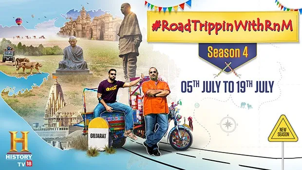 HistoryTV18’s digital-first travelogue #RoadTrippinwithRnM returns with season 4
