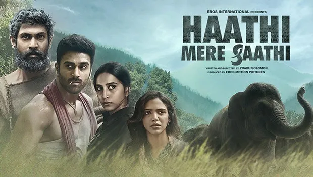 Eros Now streams Haathi Mere Saathi and has a direct-to-television release on Zee Cinema 