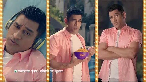 Sunfeast YiPPee! Mood Masala’s TVC captures M S Dhoni’s different moods 