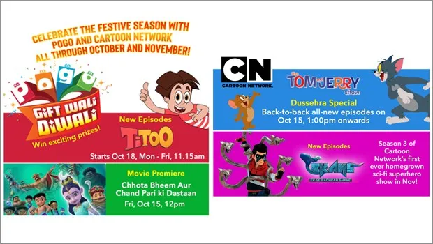 Pogo and Cartoon Network bring in festive fervour for kids : Best Media Info
