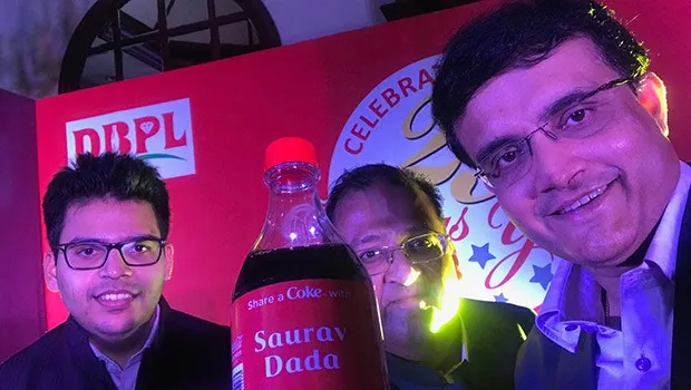 Coca-Cola extends its partnership with Sourav Ganguly as an ambassador